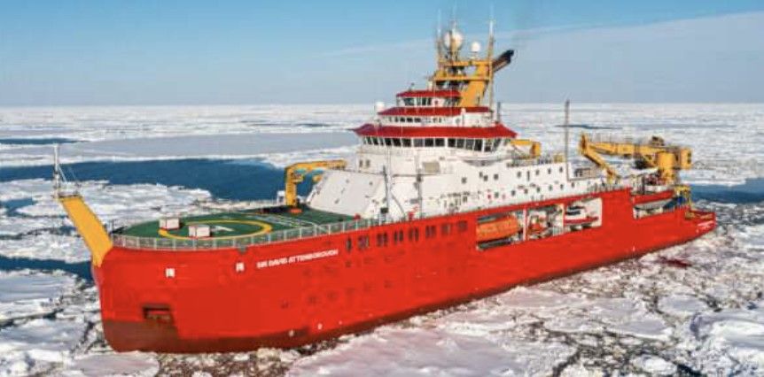 The use of artificial intelligence to navigate polar ships